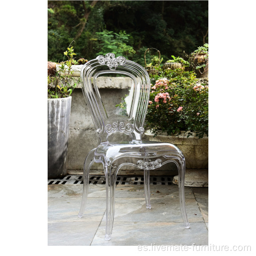 Classic Wedding Fiesta Venta Caliente Clear Tiffany Silla